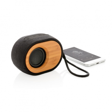 Logo trade advertising products image of: Bamboo X  speaker