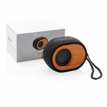 Logo trade advertising product photo of: Bamboo X  speaker