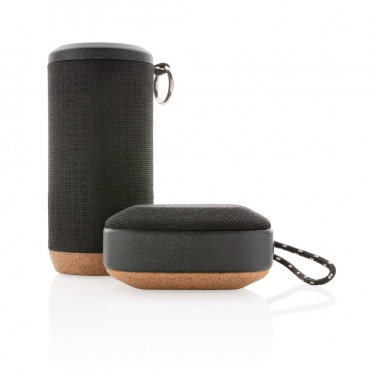 Logotrade business gifts photo of: Baia 10W wireless speaker, cork