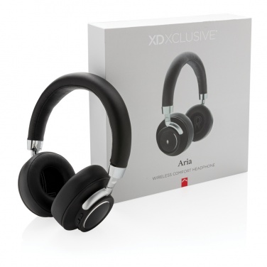 Logotrade promotional gift picture of: Aria Wireless Comfort Headphones