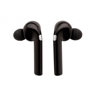 Logo trade promotional gift photo of: Liberty wireless earbuds in charging case