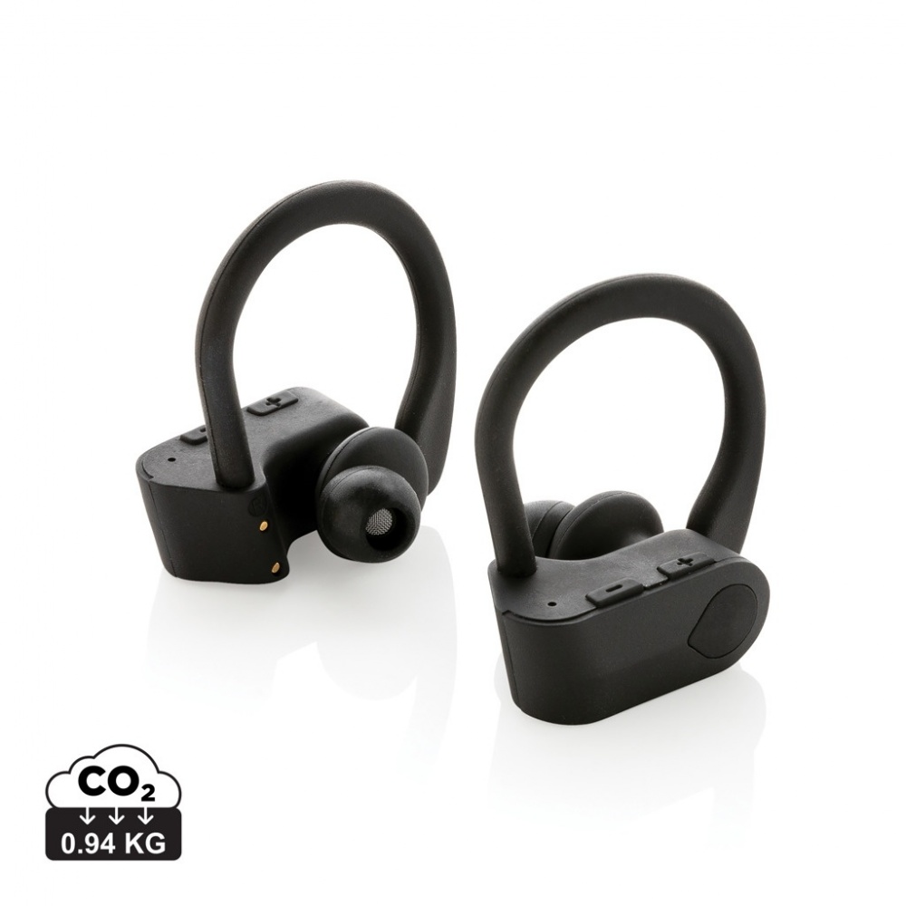 Logotrade promotional products photo of: TWS sport earbuds in charging case