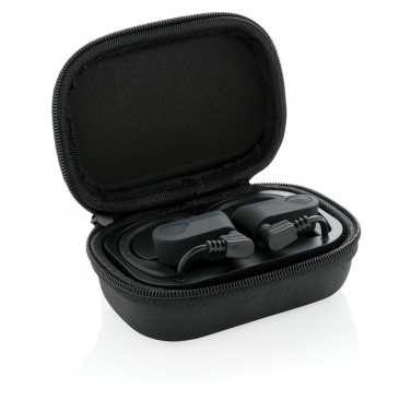 Logo trade promotional product photo of: TWS sport earbuds in charging case