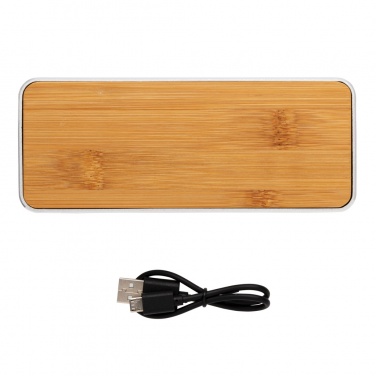 Logotrade promotional items photo of: Nevada Bamboo 3W wireless speaker