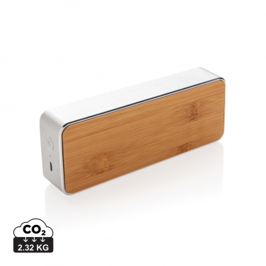 Logotrade promotional item image of: Nevada Bamboo 3W wireless speaker