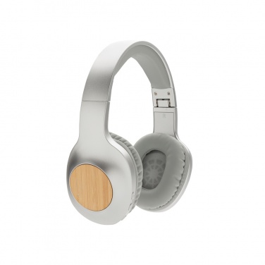 Logotrade promotional products photo of: Dakota Bamboo wireless headphone