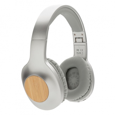 Logotrade advertising product picture of: Dakota Bamboo wireless headphone