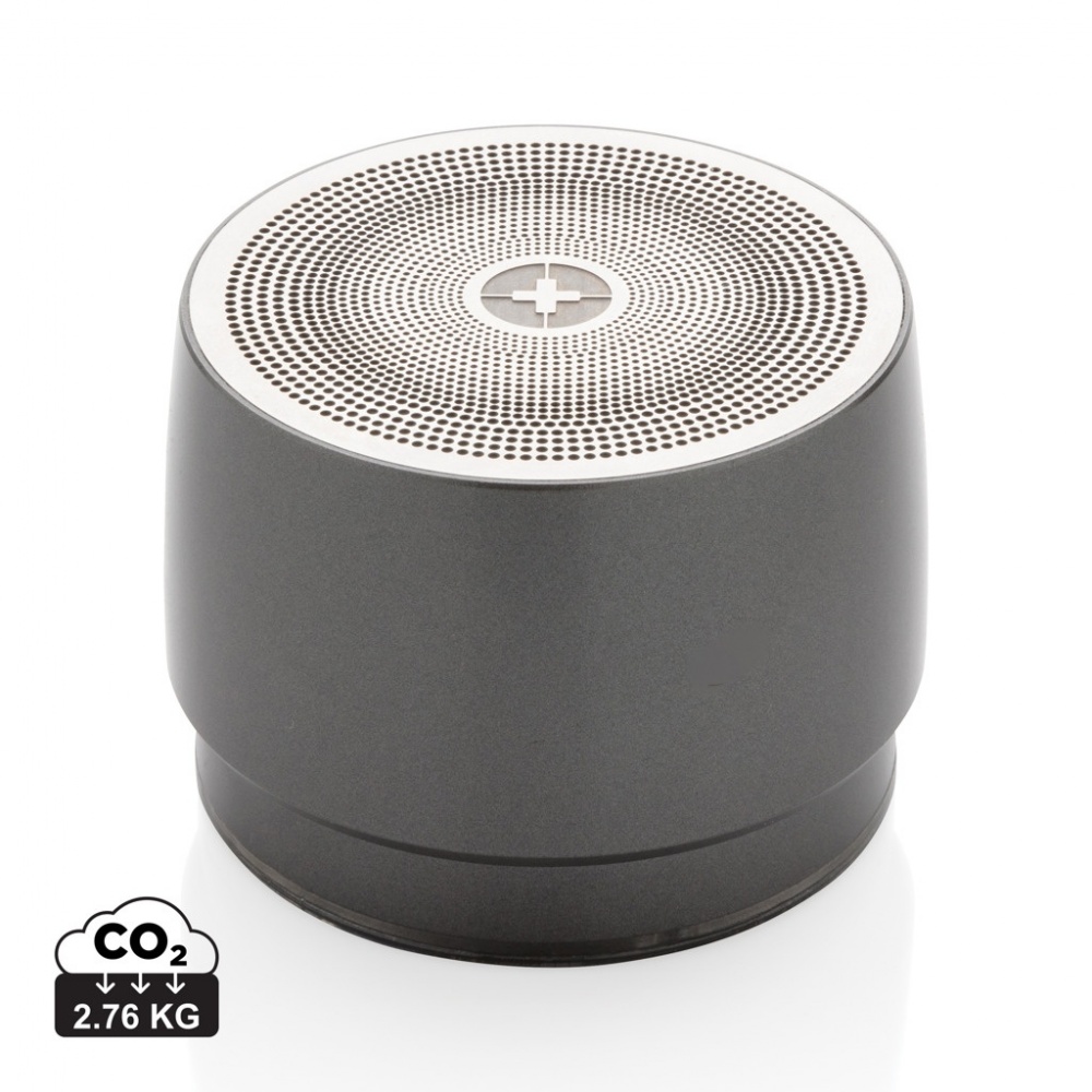Logotrade promotional item image of: Swiss peak 5W wireless bass speaker