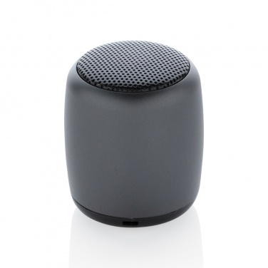 Logo trade promotional giveaways picture of: Mini aluminium wireless speaker