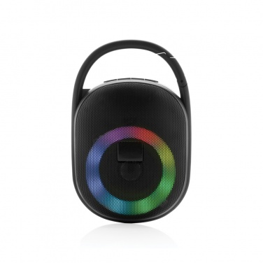 Logo trade promotional giveaway photo of: RCS recycled plastic Lightboom 5W Clip speaker