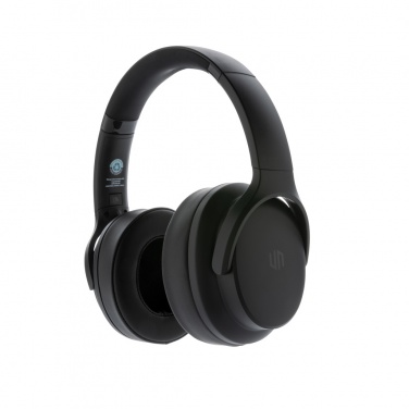 Logo trade promotional products image of: Urban Vitamin Palo Alto RCS rplastic headphone