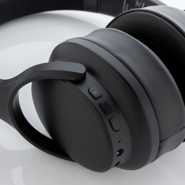 Logo trade corporate gift photo of: Urban Vitamin Palo Alto RCS rplastic headphone