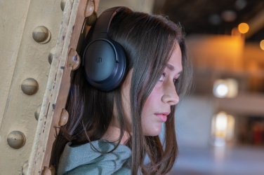 Logo trade promotional products picture of: Urban Vitamin Palo Alto RCS rplastic headphone