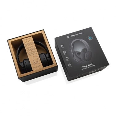 Logotrade promotional item picture of: Urban Vitamin Palo Alto RCS rplastic headphone