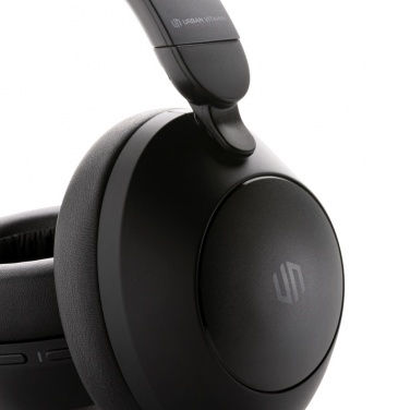 Logo trade promotional giveaways image of: Urban Vitamin Cupertino RCS rplastic ANC headphone