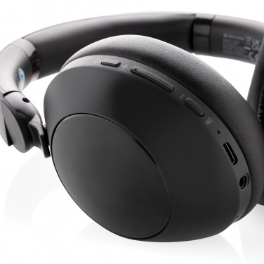 Logo trade promotional item photo of: Urban Vitamin Cupertino RCS rplastic ANC headphone