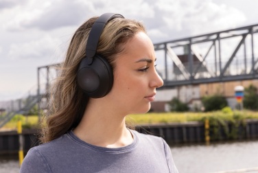 Logotrade promotional product picture of: Urban Vitamin Cupertino RCS rplastic ANC headphone