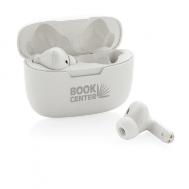 Logo trade promotional giveaways image of: RCS recycled plastic Liberty Pro wireless earbuds