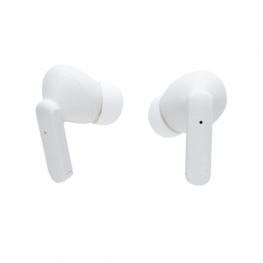 Logotrade advertising product picture of: Oregon RCS recycled plastic and cork TWS earbuds