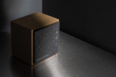 Logo trade promotional products picture of: Wynn 5W bamboo wireless speaker