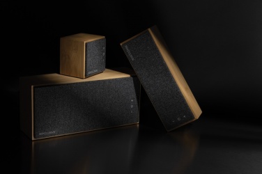 Logo trade promotional product photo of: Wynn 5W bamboo wireless speaker