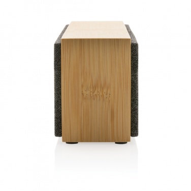 Logotrade promotional product picture of: Wynn 10W bamboo wireless speaker