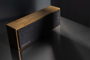 Logotrade advertising products photo of: Wynn 10W bamboo wireless speaker