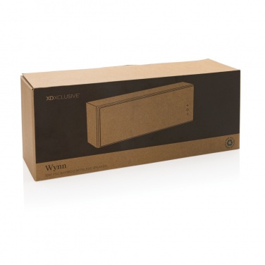 Logotrade promotional product image of: Wynn 10W bamboo wireless speaker