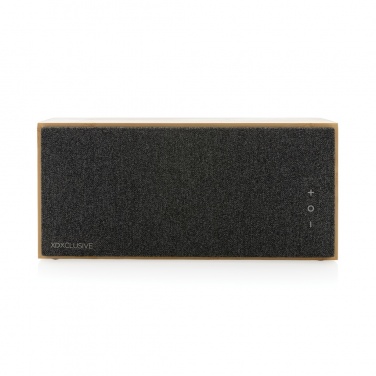 Logotrade promotional giveaway image of: Wynn 20W bamboo wireless speaker