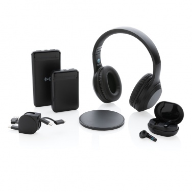 Logotrade promotional giveaways photo of: RCS standard recycled plastic headphone