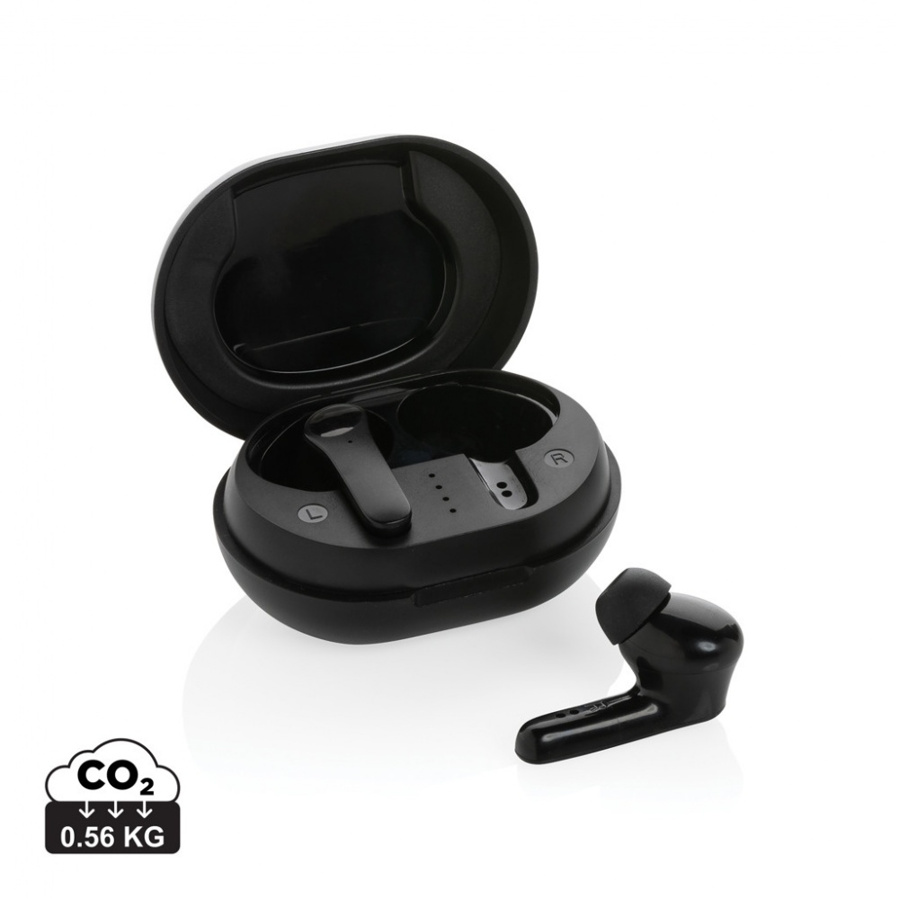 Logotrade promotional merchandise picture of: RCS standard recycled plastic TWS earbuds
