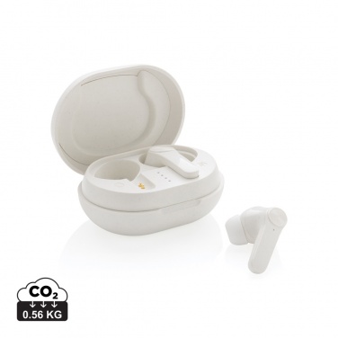 Logo trade business gift photo of: RCS standard recycled plastic TWS earbuds