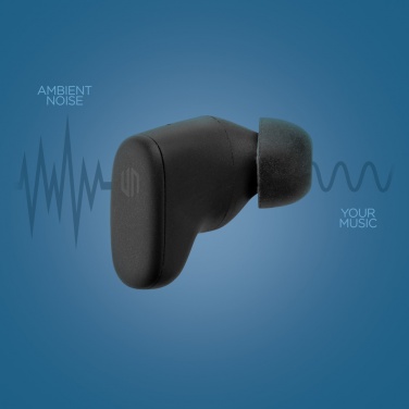 Logo trade corporate gifts image of: Urban Vitamin Gilroy hybrid ANC and ENC earbuds
