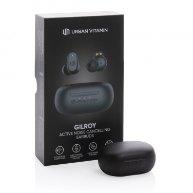 Logo trade corporate gift photo of: Urban Vitamin Gilroy hybrid ANC and ENC earbuds