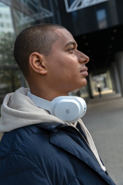 Logo trade corporate gifts image of: Urban Vitamin Freemond wireless ANC headphone