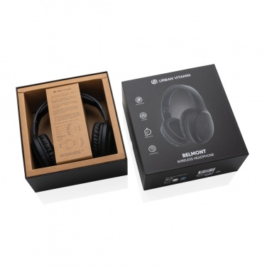 Logo trade corporate gift photo of: Urban Vitamin Belmont wireless headphone