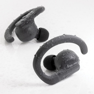 Logo trade promotional items picture of: Urban Vitamin Pacifica RCS rplastic earbuds