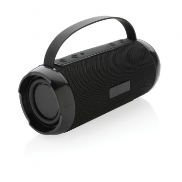 Logo trade promotional giveaways picture of: RCS recycled plastic Soundboom waterproof 6W speaker