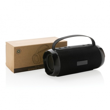 Logo trade corporate gift photo of: RCS recycled plastic Soundboom waterproof 6W speaker