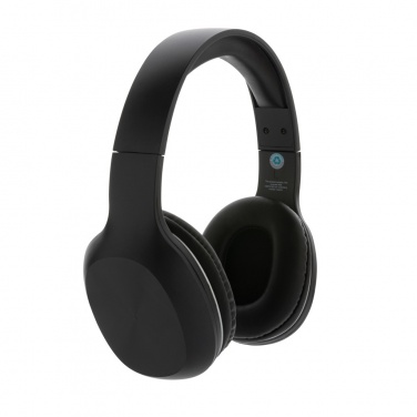 Logo trade advertising products image of: RCS recycled plastic JAM wireless headphone