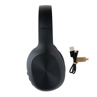 Logotrade promotional products photo of: RCS recycled plastic JAM wireless headphone