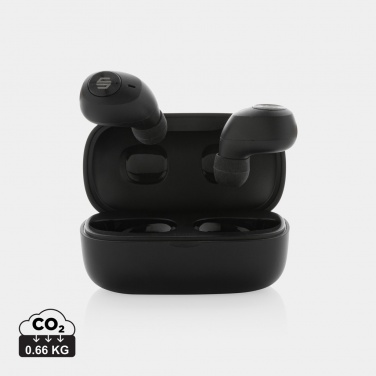 Logo trade promotional items image of: Urban Vitamin Palm Springs RCS rplastic ENC earbuds