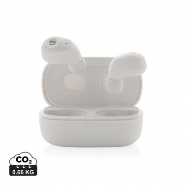 Logo trade promotional giveaway photo of: Urban Vitamin Palm Springs RCS rplastic ENC earbuds