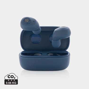 Logotrade promotional giveaway image of: Urban Vitamin Palm Springs RCS rplastic ENC earbuds
