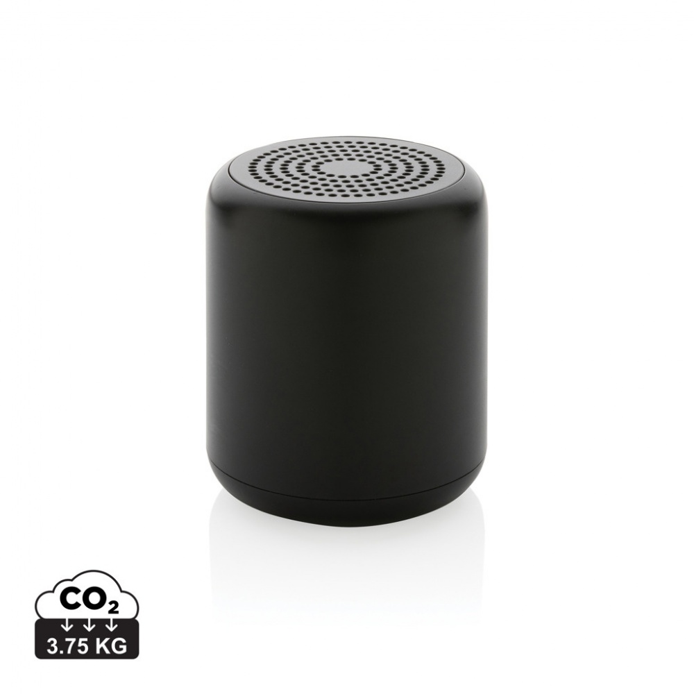 Logo trade business gifts image of: RCS certified recycled plastic 5W Wireless speaker