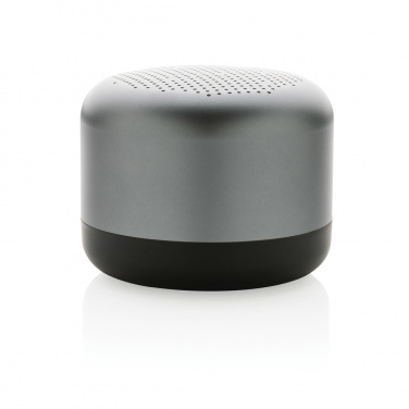 Logo trade promotional merchandise photo of: Terra RCS recycled aluminium 5W wireless speaker