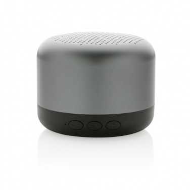 Logo trade corporate gifts image of: Terra RCS recycled aluminium 5W wireless speaker