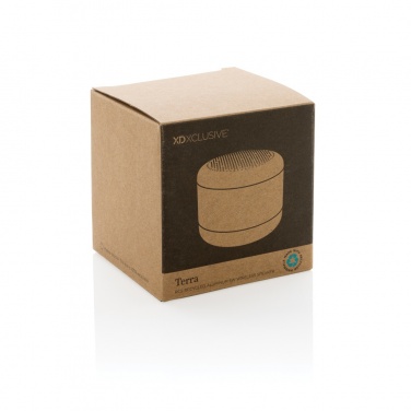 Logotrade promotional giveaways photo of: Terra RCS recycled aluminium 5W wireless speaker