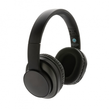 Logo trade promotional merchandise picture of: Terra RCS recycled aluminium wireless headphone