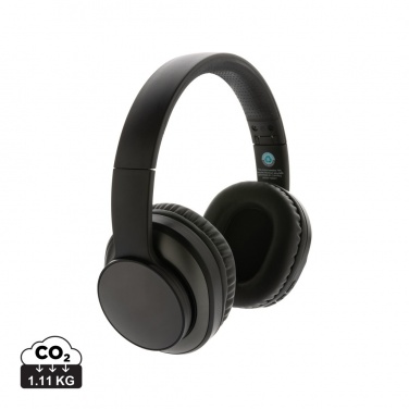 Logotrade business gifts photo of: Terra RCS recycled aluminium wireless headphone